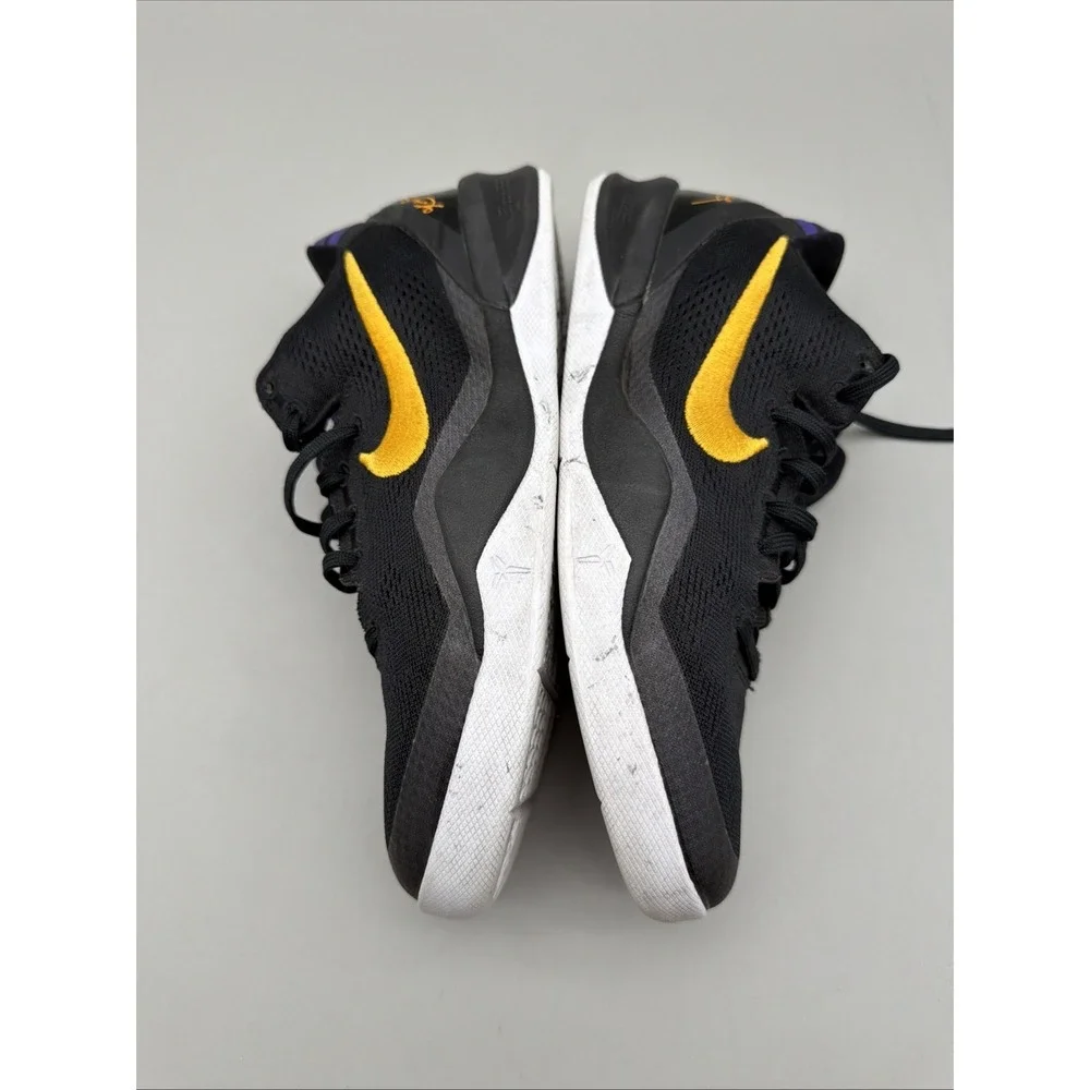 Nike Kobe 8 GS Lakers Away Basketball Shoes GS 5.5Y FN0266-002 EUC
